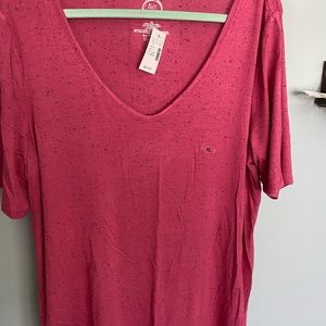 Maurices Pink T shirt - size XL NWT